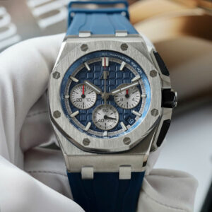 Đồng hồ Audemars Piguet Chế Tác Royal Oak Offshore 26420TI màu xanh dương 43mm (2)
