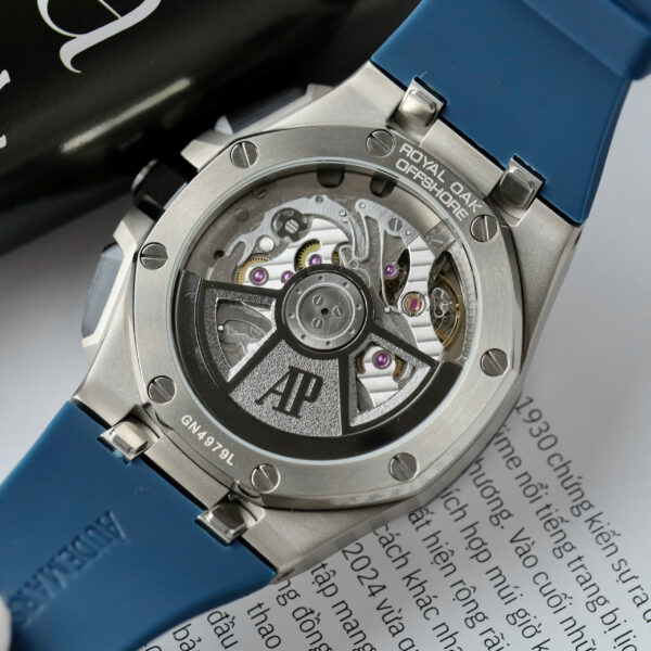 Đồng hồ Audemars Piguet Chế Tác Royal Oak Offshore 26420TI màu xanh dương 43mm (4)