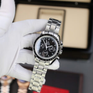 Đồng hồ Omega SpeedMaster Replica 11 Moonwatch Chronograph màu đen 42mm (2)