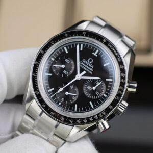 Đồng hồ Omega SpeedMaster Replica 11 Moonwatch Chronograph màu đen 42mm (2)