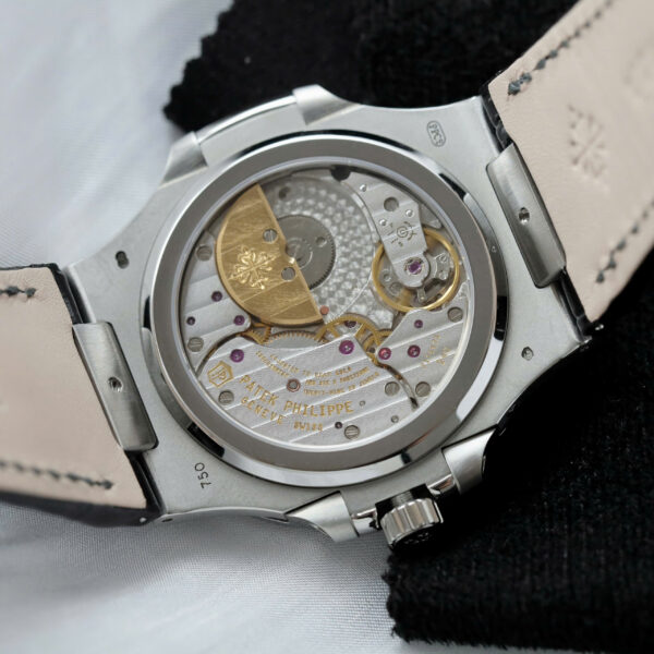Đồng hồ Patek Philippe Nautilus 5724 Replica 11 mặt xám dây da xưởng PPF 40mm (2)