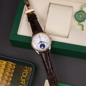 Đồng hồ Rolex Chế Tác Cellini Moonphase 50535 bọc vàng thật 39mm (2)