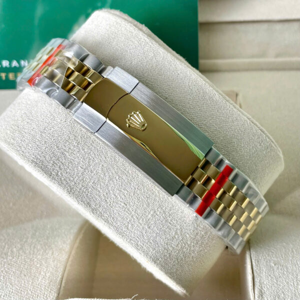 Đồng hồ Rolex Date Just nam zf demi vàng máy Miyota Nhật fake 1:1 41mm