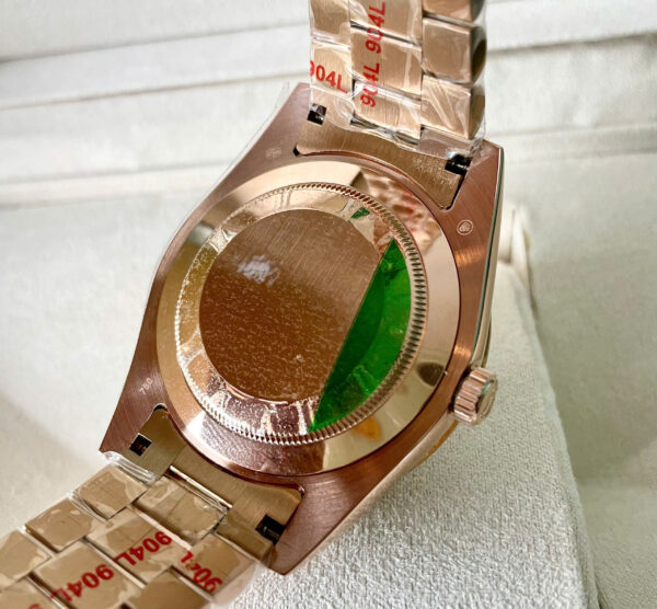Đồng hồ Rolex Day Date mặt chocolate zf máy Miyota nhật fake 11 40mm
