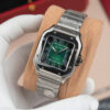 Đồng hồ nữ Cartier Santos Replica 11 mặt xanh lá cây nhà máy BV 35mm (2)
