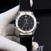 Đồng Hồ Hublot Classic Fusion ZF đen nam máy cơ nhật fake cao cấp 40mm