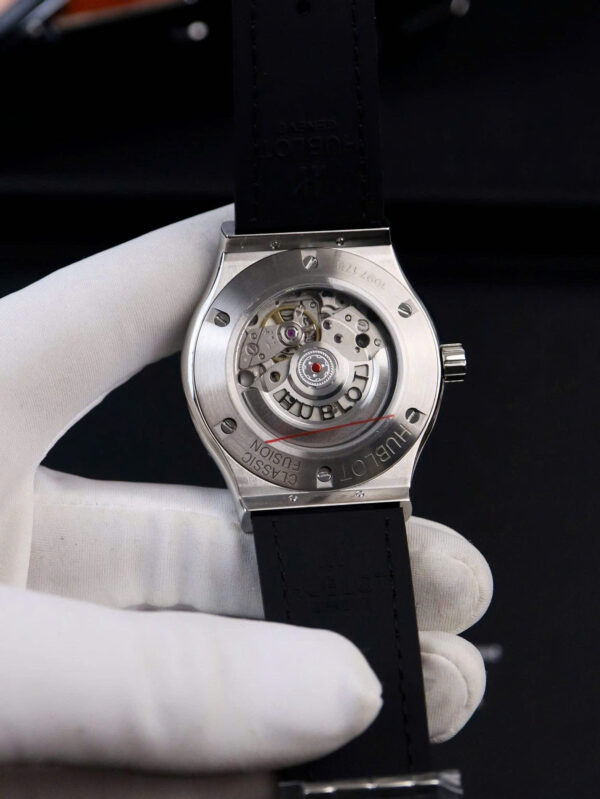 Đồng Hồ Hublot Classic Fusion ZF đen nam máy cơ nhật fake cao cấp 40mm