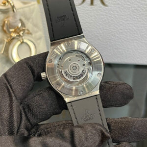 Đồng Hồ Hublot Classic Fusion ZF trắng nam máy cơ nhật fake cao cấp 40mm