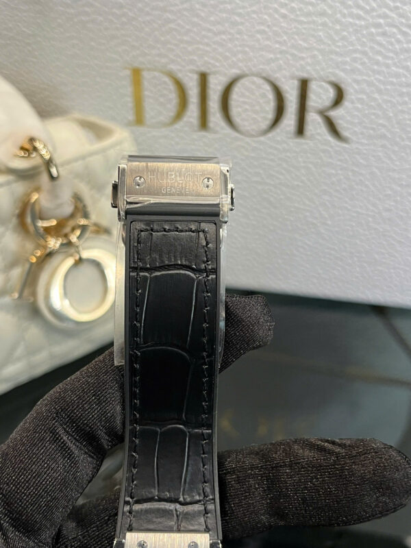 Đồng Hồ Hublot Classic Fusion ZF trắng nam máy cơ nhật fake cao cấp 40mm