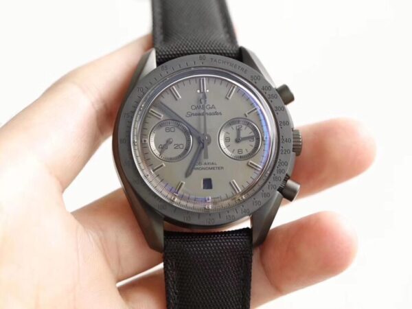 Đồng Hồ Omega Speedmaster Chronograph Chế Tác Vỏ Gốm Đen Cao Cấp Nhất 44mm