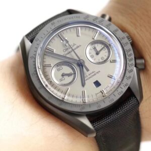 Đồng Hồ Omega Speedmaster Chronograph Chế Tác Vỏ Gốm Đen Cao Cấp Nhất 44mm