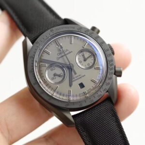 Đồng Hồ Omega Speedmaster Chronograph Chế Tác Vỏ Gốm Đen Cao Cấp Nhất 44mm