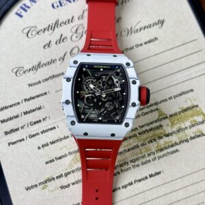 Đồng Hồ Richard Mille Rep 1 1 RM35-01 Rafael Nadal Carbon NTPT Màu Trắng BBR 44,5mm (7)