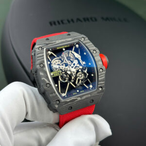 Đồng Hồ Richard Mille Replica RM35-01 Rafael Nadal Carbon NTPT Nhà Máy BBR 44,5x50mm (5)