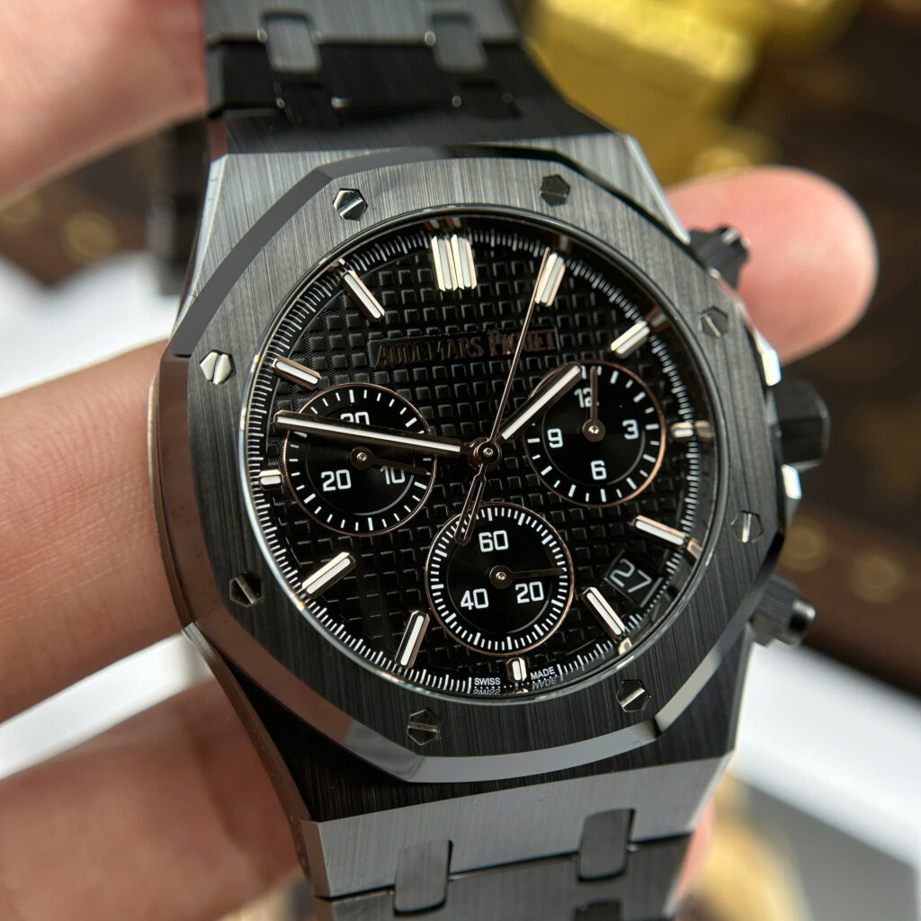 Đồng hồ Audemars Piguet Rep 11 Royal Oak 26240CE vỏ gốm đen nhà máy APS 41mm (2)