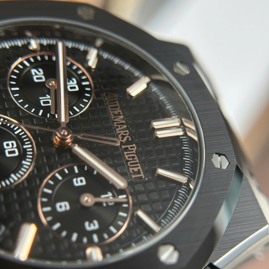 Đồng hồ Audemars Piguet Rep 11 Royal Oak 26240CE vỏ gốm đen nhà máy APS 41mm (2)