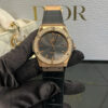 Đồng hồ Hublot Classic Fusion nam king gold đính đá Fake giá rẻ 42mm