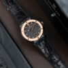 Đồng hồ Hublot Rep 11 Classic Fusion Ceramic đen mặt số Carbon xưởng JJZ 42mm (8)