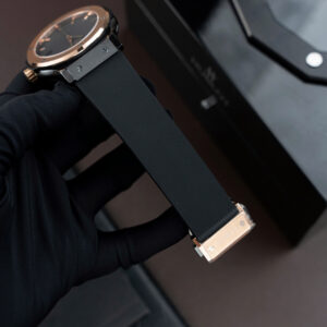Đồng hồ Hublot Rep 11 Classic Fusion Demi Ceramic đen cao cấp nhất xưởng JJZ 42mm (7)