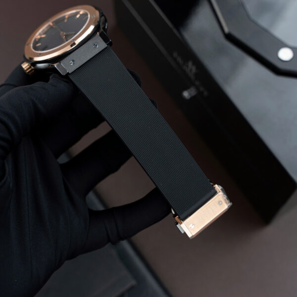 Đồng hồ Hublot Rep 11 Classic Fusion Demi Ceramic đen cao cấp nhất xưởng JJZ 42mm (7)
