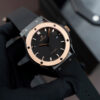 Đồng hồ Hublot Rep 11 Classic Fusion Demi Ceramic đen cao cấp nhất xưởng JJZ 42mm (7)