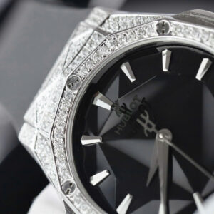 Đồng hồ Hublot chế tác đính full kim cương Moissanite Orlinski Titanium HBF 40mm (9)