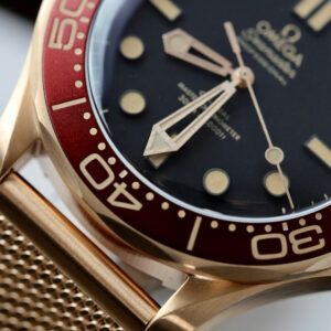 Đồng hồ Omega Seamaster Diver 300M Bronze Gold Rep 11 mạ vàng hồng xưởng VS 42mm (2)
