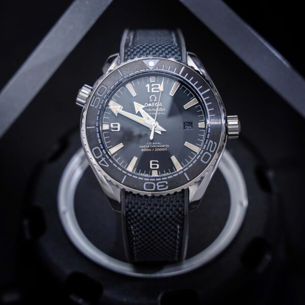 Đồng hồ Omega Seamaster nam dây nato lót cao su máy nhật giá rẻ fake 11 42mm