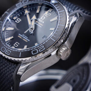 Đồng hồ Omega Seamaster nam dây nato lót cao su máy nhật giá rẻ fake 11 42mm
