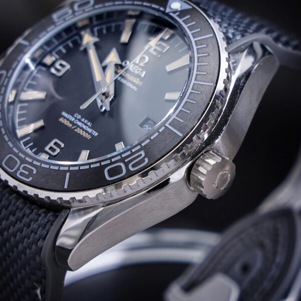 Đồng hồ Omega Seamaster nam dây nato lót cao su máy nhật giá rẻ fake 11 42mm