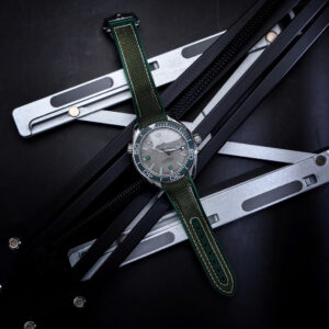 Đồng hồ Omega Seamaster nam xanh green máy nhật giá rẻ fake cao cấp 42mm