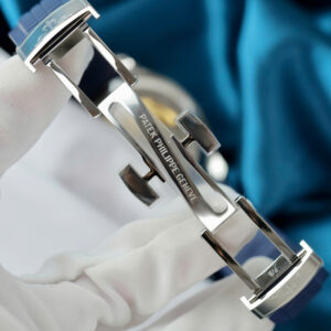 Đồng hồ Patek Philippe Aquanaut 5167 Fake 1 1 màu xanh blue xưởng PPF 40mm (2)