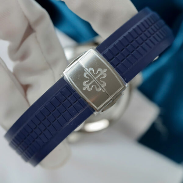 Đồng hồ Patek Philippe Aquanaut 5167 Fake 1 1 màu xanh blue xưởng PPF 40mm (2)