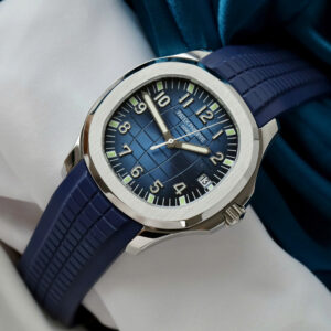 Đồng hồ Patek Philippe Aquanaut 5167 Fake 1 1 màu xanh blue xưởng PPF 40mm (2)