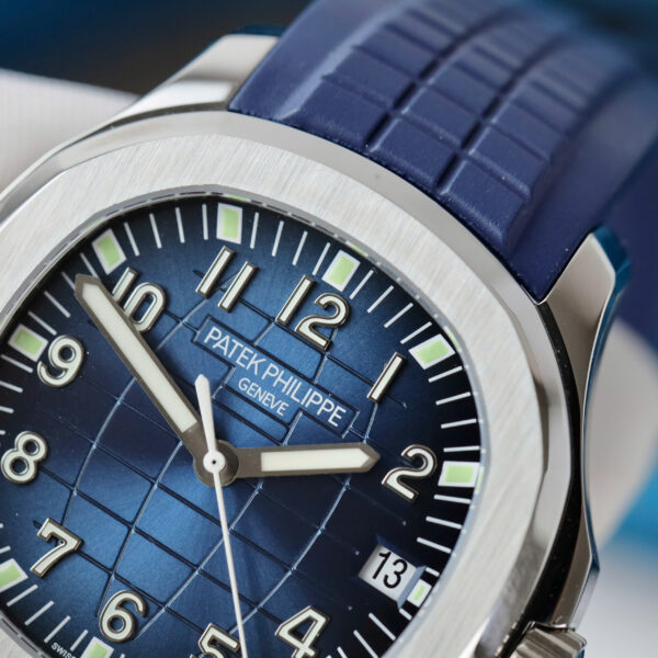 Đồng hồ Patek Philippe Aquanaut 5167 Fake 1 1 màu xanh blue xưởng PPF 40mm (2)