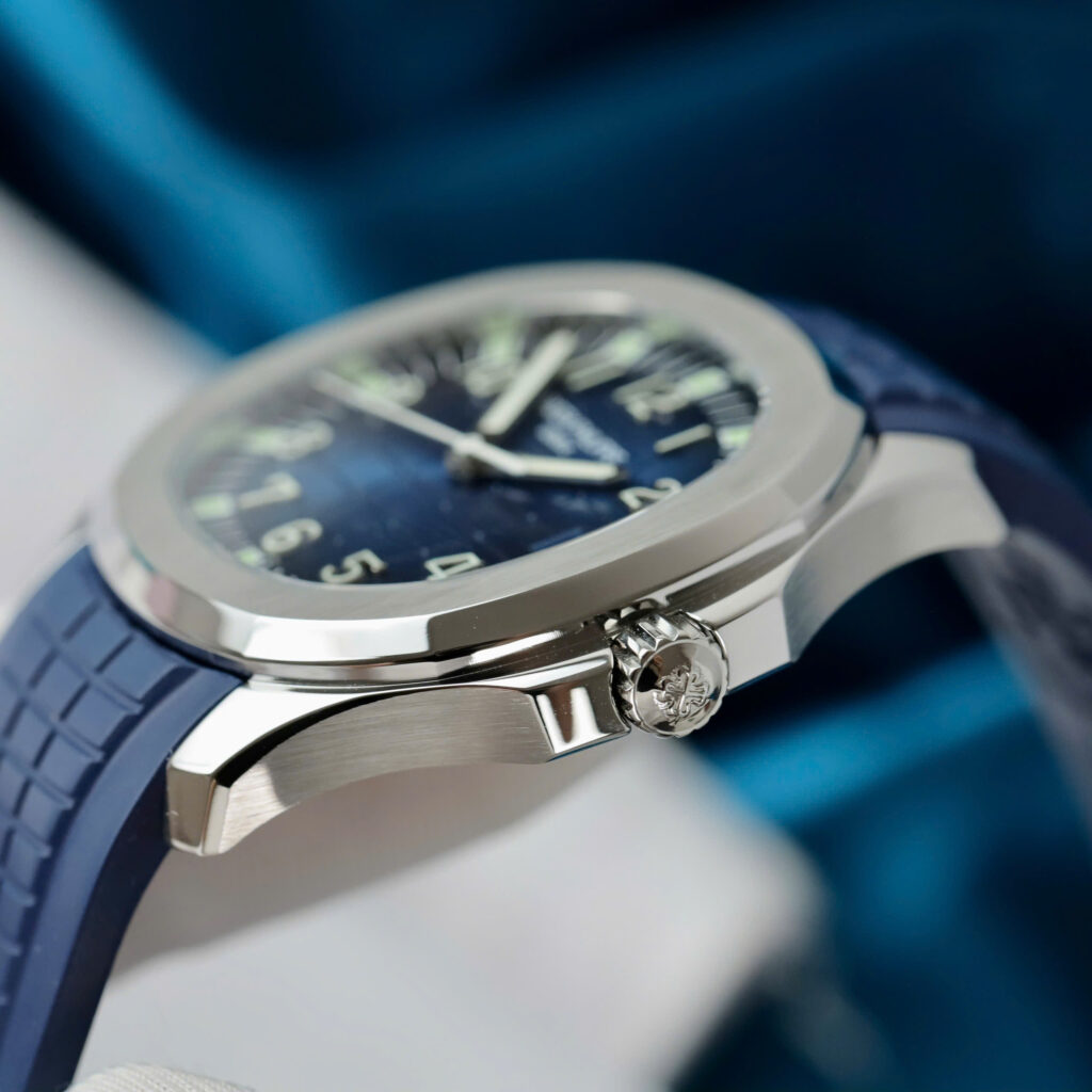 Đồng hồ Patek Philippe Aquanaut 5167 Fake 1 1 màu xanh blue xưởng PPF 40mm (2)