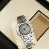 Đồng hồ Patek Philippe Replica 11 Nautilus 7118 nữ mặt xám viền đính đá xưởng 3K 35 (2)