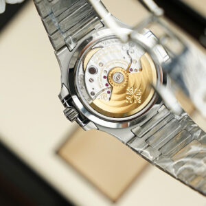 Đồng hồ Patek Philippe Replica 11 Nautilus 7118 nữ mặt xám viền đính đá xưởng 3K 35 (2)