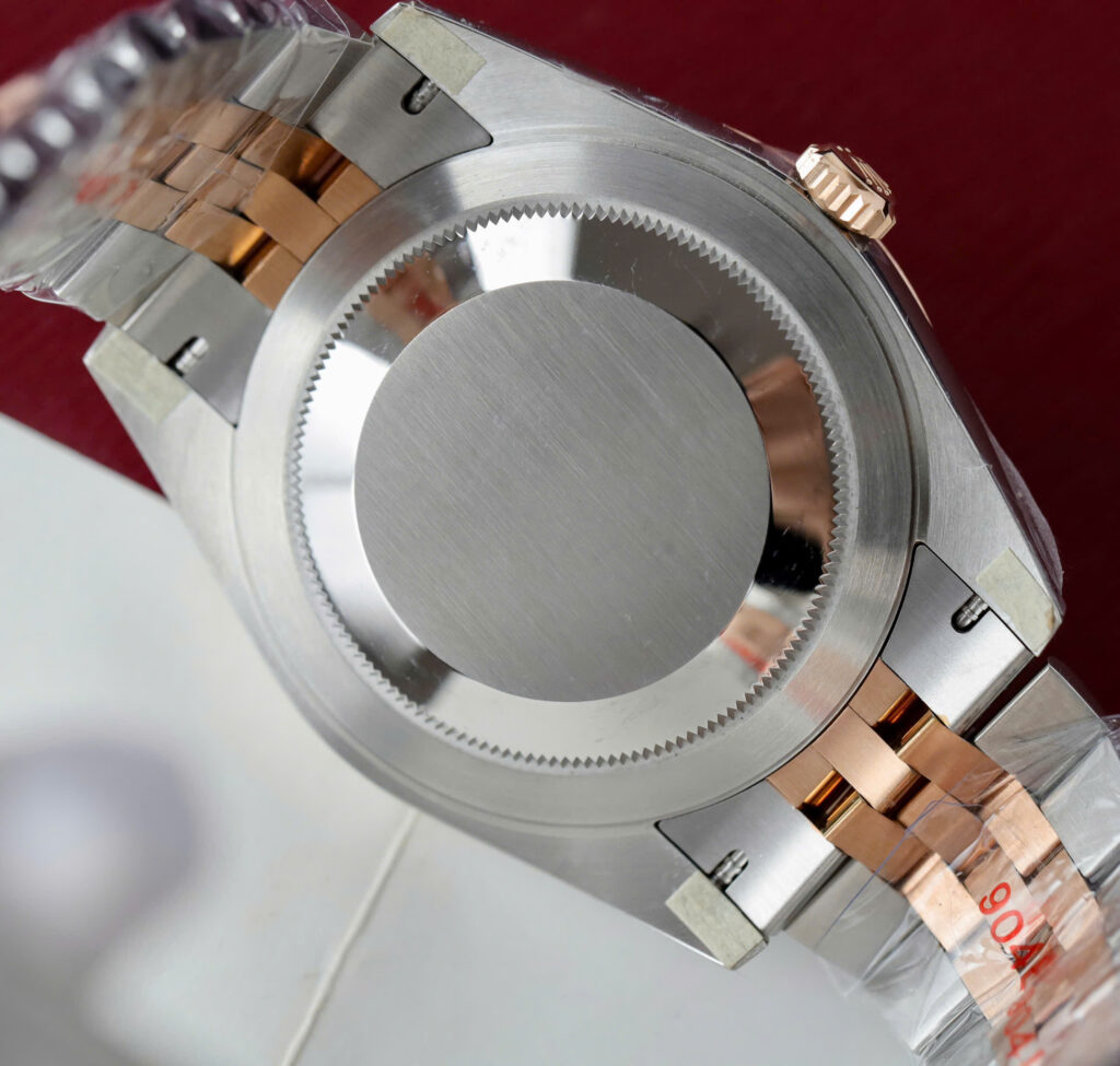 Đồng hồ Rolex DateJust mặt cá hồi Replica 11 máy cơ tự động Thuỵ Sỹ 41mm (2)