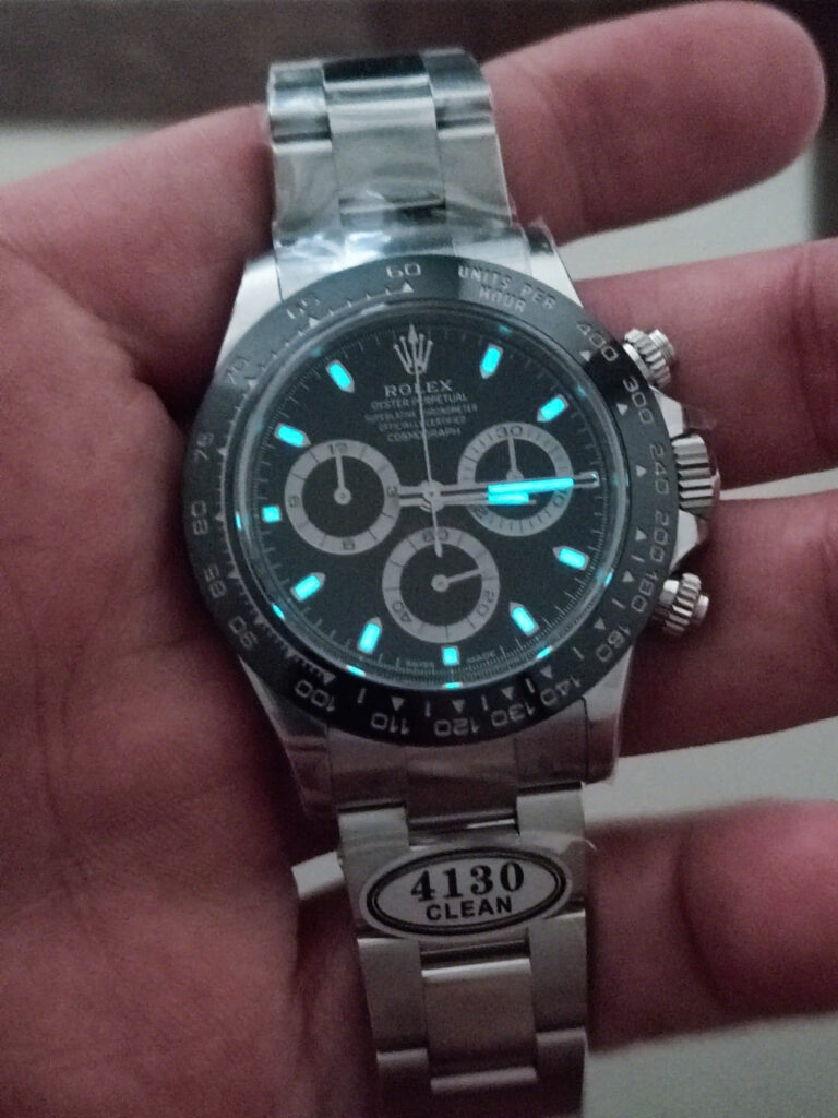 Đồng hồ Rolex Daytona Godzilla Replica 11 bộ chuyển động calibre 4130 xưởng Clean 40mm (1)