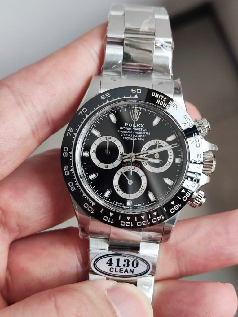 Đồng hồ Rolex Daytona Godzilla Replica 11 bộ chuyển động calibre 4130 xưởng Clean 40mm (1)