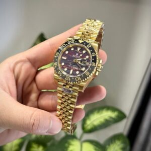 Đồng hồ Rolex Rep 11 GMT-Master II 126718GRNR đá mắt hổ xưởng THB 40mm (1)