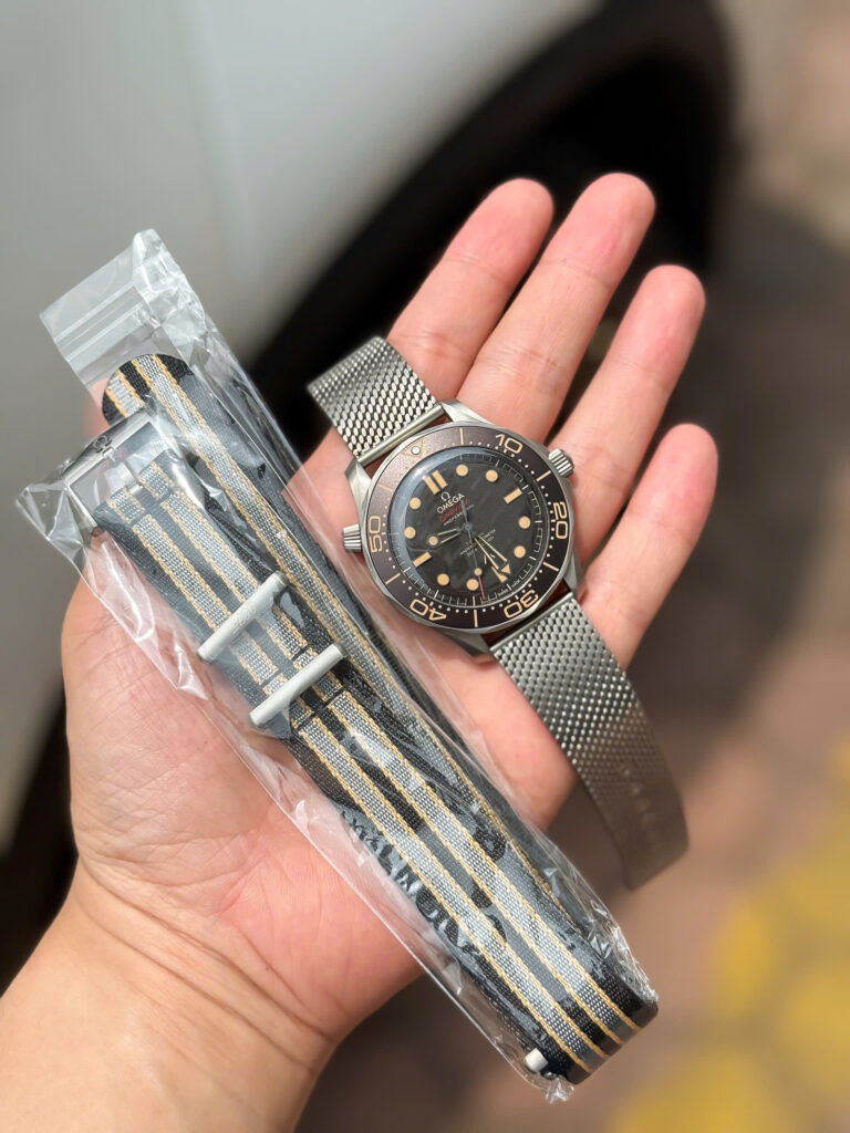 Đồng hồ Seamaster Diver 300M Chronometer 007 Edition Rep 11 vỏ titanium siêu nhẹ VSF 42mm (2)