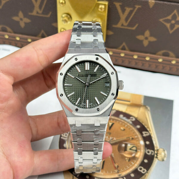 Đồng Hồ Audemars Piguet 15510 Replica 11 mặt xanh lá cây xưởng APS 41mm (2)