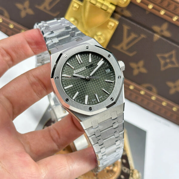 Đồng Hồ Audemars Piguet 15510 Replica 11 mặt xanh lá cây xưởng APS 41mm (2)