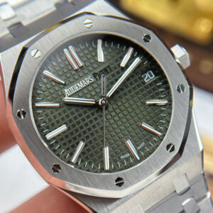 Đồng Hồ Audemars Piguet 15510 Replica 11 mặt xanh lá cây xưởng APS 41mm (2)
