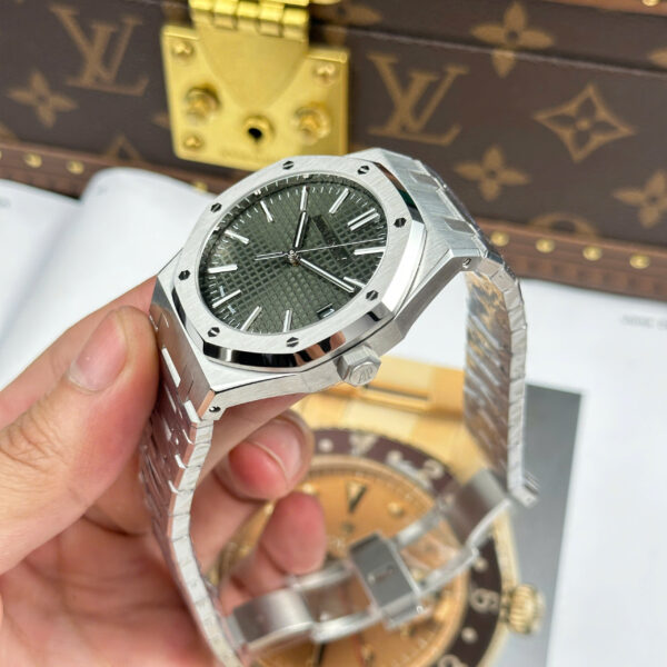 Đồng Hồ Audemars Piguet 15510 Replica 11 mặt xanh lá cây xưởng APS 41mm (2)