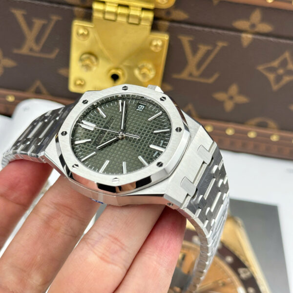 Đồng Hồ Audemars Piguet 15510 Replica 11 mặt xanh lá cây xưởng APS 41mm (2)