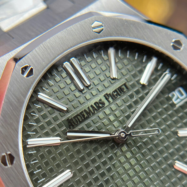 Đồng Hồ Audemars Piguet 15510 Replica 11 mặt xanh lá cây xưởng APS 41mm (2)