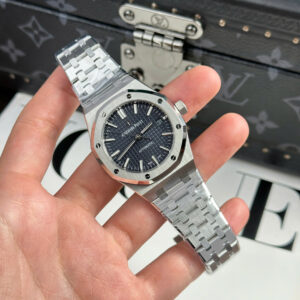 Đồng hồ Audemars Piguet Replica 11 Royal Oak 15450 mặt xanh blue xưởng APS 37mm (2)